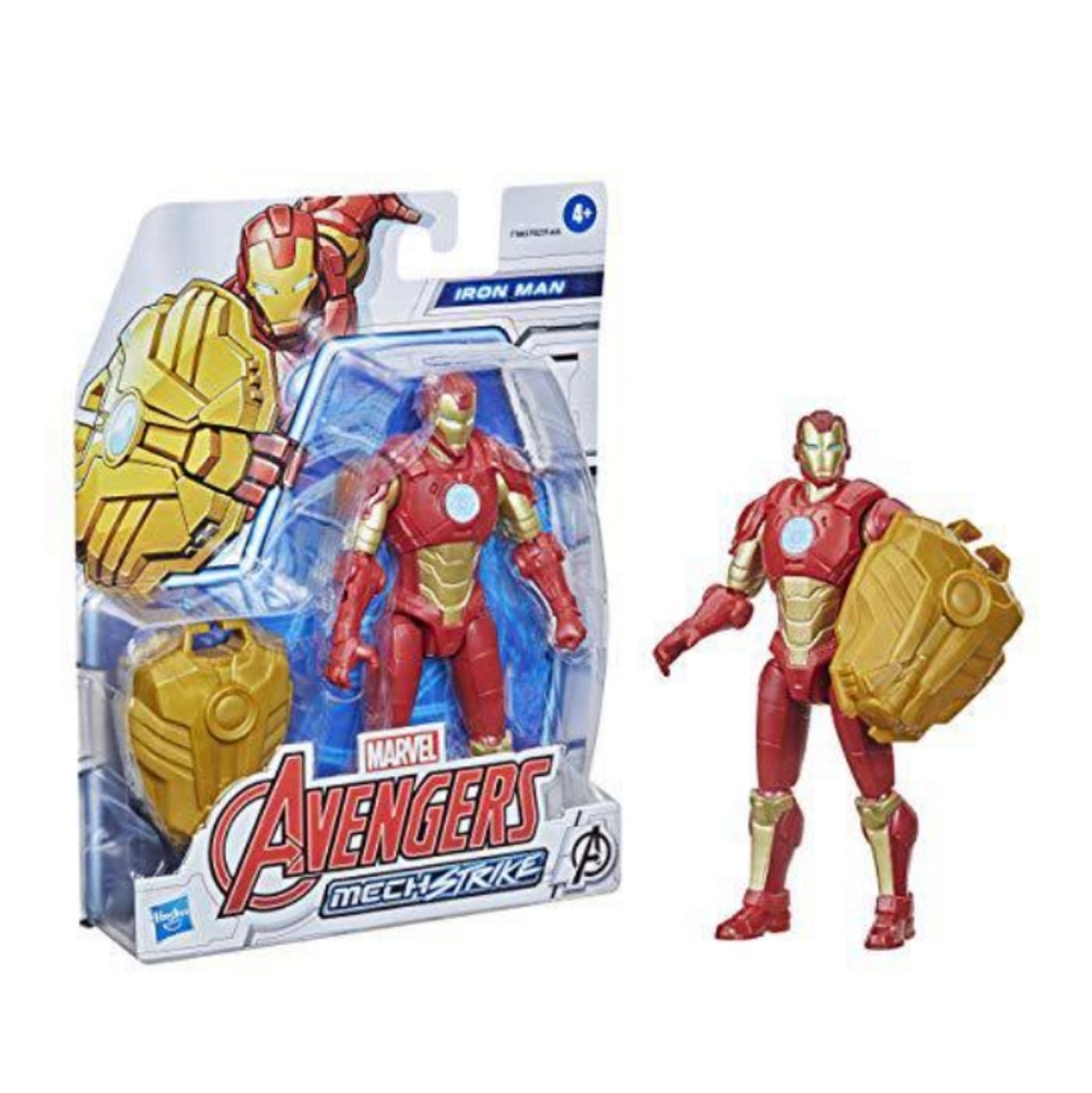 NIB Marvel Avengers Mech Strike 6-inch Scale Action Figure Toy Iron Man